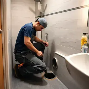 浴室排水修理
